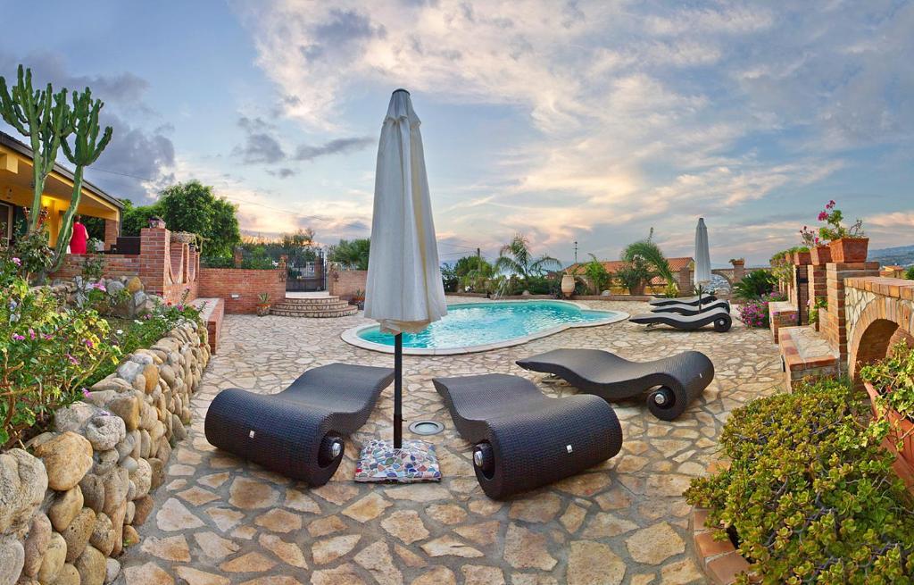 B&B La Collina Felice Pellaro Екстериор снимка